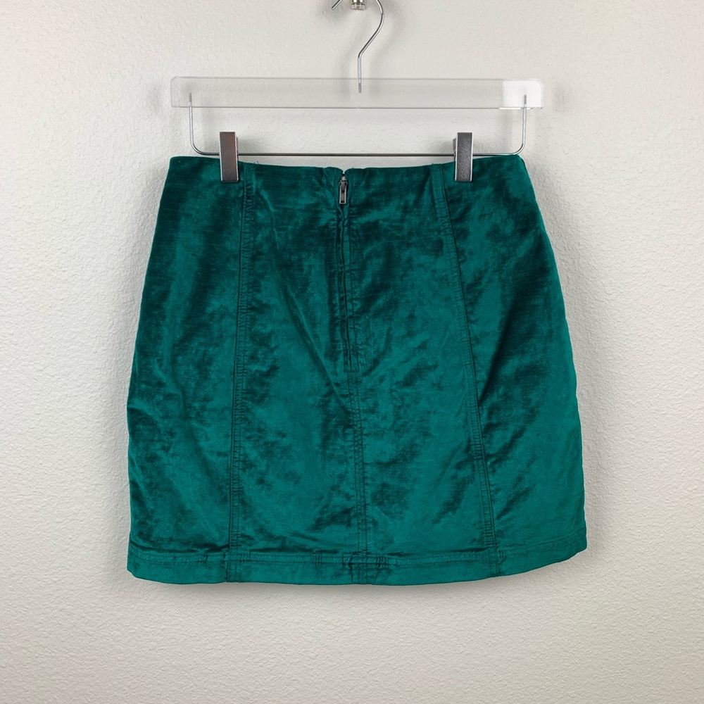Free People Modern Femme Velvet Mini Skirt - Picture 7 of 7